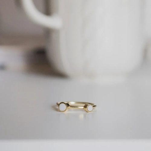 Chi-Chi Dual - arany anyatejes vagy babahajas gyűrű