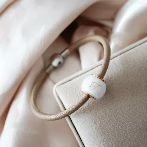 Arany Simply Charm Pan Classic nagy lyukú anyatejes vagy babahajas emlékőrző gyöngy