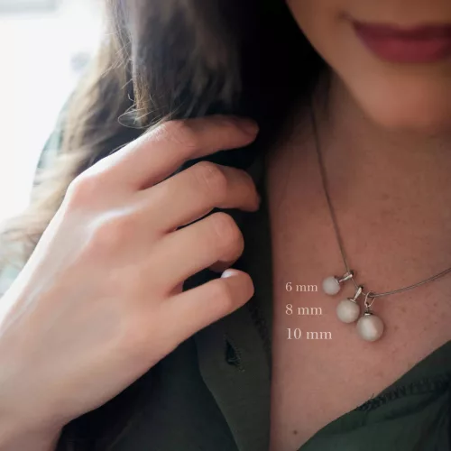 Anyatejes gyöngy medál - Bubble A