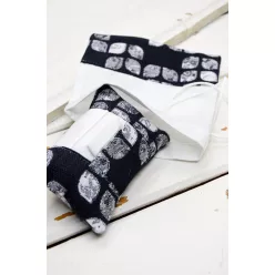 Yaro Slings Petals Ultra Black White Grey (Tencel) 