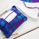 Yaro Slings Petals Ultra Purple Blue (Bamboo Tencel) ékszerpárna és ékszerzsák szett