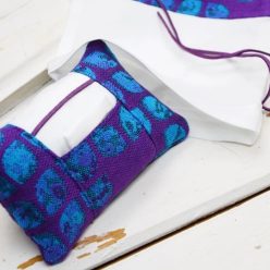   Yaro Slings Petals Ultra Purple Blue (Bamboo Tencel) ékszerpárna és ékszerzsák szett