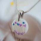 Tale of Meadow pendant with breast milk or baby hair - Several sizes and shapes