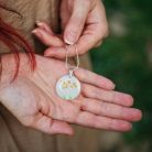 Tale of Meadow pendant with breast milk or baby hair - Several sizes and shapes