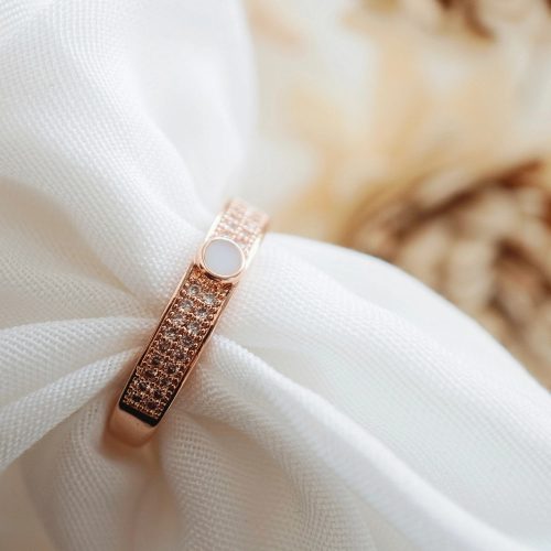 Lagom arany anyatejes gyűrű 