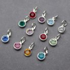  Swarovski birthstone pendant/charm