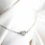Tiny Heart One - 5mm Heart - silver with mother's milk or baby hair