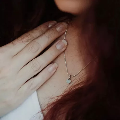 Tiny Heart - 5mm Szív - arany gyűrű anyatejjel vagy babahajjal